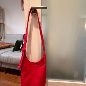 Baggu Small Nylon Sling Bag Candy Apple